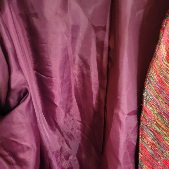 Coldwater Creek Multi-Colred Blazer Size 2X - Picture 6 of 6